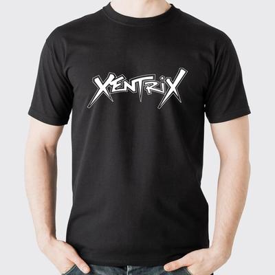 Футболка с логотипом трэш-группы Xentrix, с коротким рукавом, черная, унисекс, размеры S-5XL, TU129, футболка унисекс