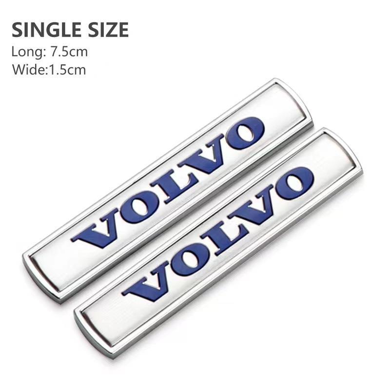 Car Side Logo Sticker Decoration Accessories For AWD Volvo V40 V50 S60 S60L S80L XC60 S40 XC40 XC90 V60 S80 S90 V90 T5 T6 T8