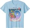 Pixar Wall-E Fly Eve Retro Distressed T-Shirt T-Shirt Unisex