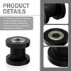 8mm 10mm Chain Roller Tensioner Guide, Chain Puller Tensioner Adjuster Chain Adjuster Roller, Chain Tensioner Replaceable Accessories, Universal for