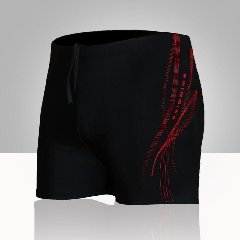 Mens Quick-Dry Training Swim Trunks Pool Gym Swimming Diving Spa Sports 5/8 Length Compression Fit