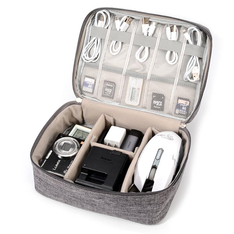 1 шт. Проводная сумка для хранения, зарядное устройство, электронный блокнот, дорожная сумка для цифровых гаджетов, жесткий диск, косметический набор