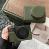 Роскошный чехол из искусственной кожи ручной работы для Ricoh GR3 GR3X, с открывающимся дном, полная защита корпуса, с ремешком
