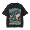 The Apothecary Diaries Maomao Poison Maiden Double Sided Print T‑shirt Washed, Harajuku Streetwear, Unisex Tee for Anime Fans