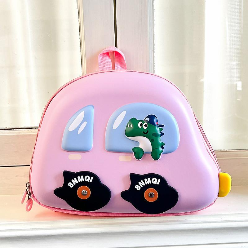 Creative Cartoon Childrens Backpack In Cute Car Design For Boys And Girls With Breathable Oxford Fabric