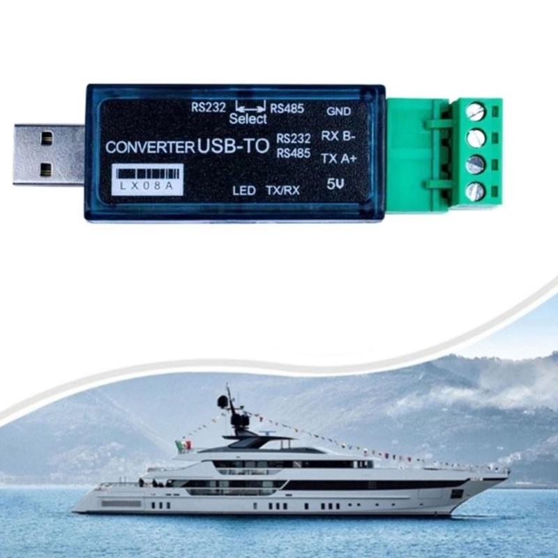Промышленный USB-преобразователь в последовательный порт с разъемами для связи на большие расстояния, Plug & Play, USB-адаптер 485 232 для монитора