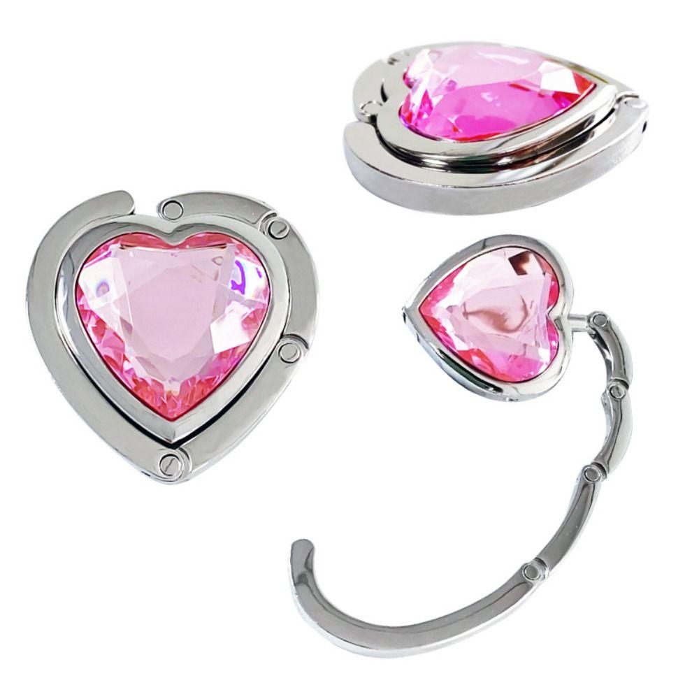 Portable Purse Bag Hanger Bag Parts Handbag Hook Holder Practical Folding Table Hook Travel