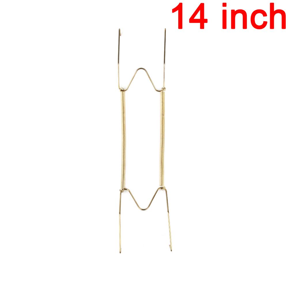 To 16" Home Decor Photo Frame Artwork Invisible Hook Wall Display Dish Spring Holder Plates Hanger