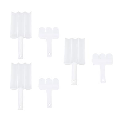 Тройная форма для фрикаделек с лопаткой для нарезки, пластиковая ложка для формирования фрикаделек для кухонь, баров, ресторанов