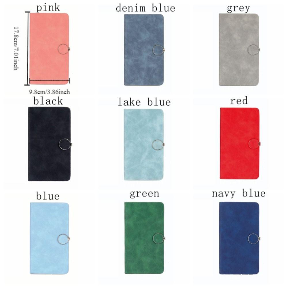 Винтажный портативный блокнот формата А6 для бизнеса, креативный дневник, записная книжка для офиса