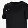 Nike Dri-Fit Удобная Модная Повседневная Однотонная Футболка с Коротким Рукавом Детские Топы Черный IB8677-010