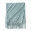 Cashmere Feel Scarf Autumn and Winter Korean Imitation Cashmere Girls High End Shawl Warm Scarf
