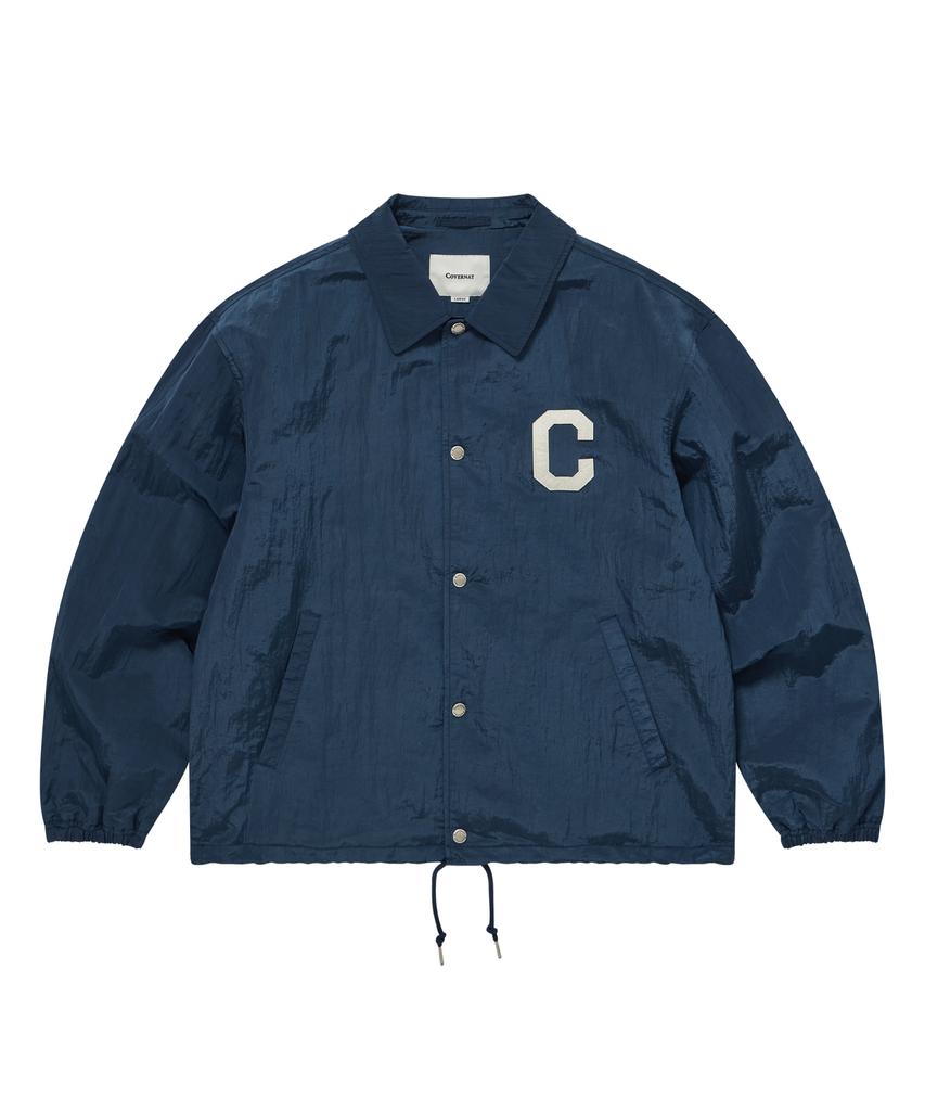 Covernat C Logo Coach Jacket Blue