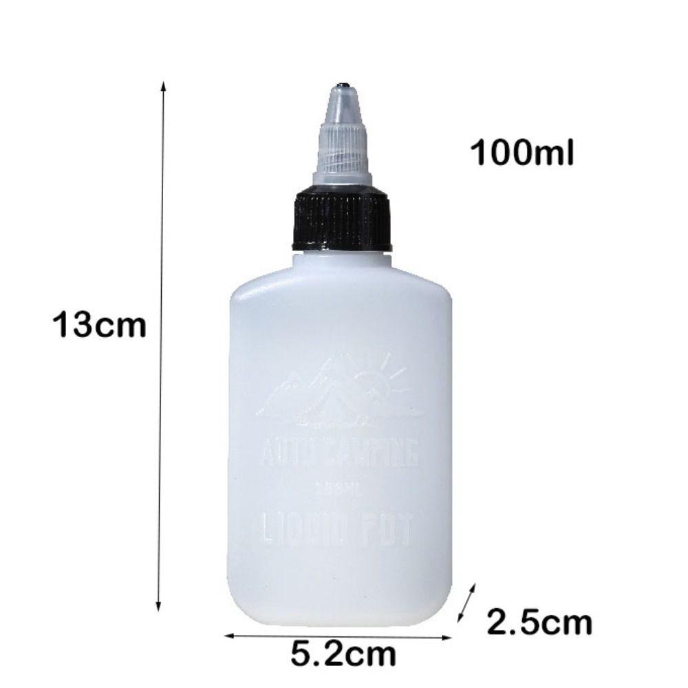 4pcs Plastic BBQ Oil Dispenser 100ml Squeeze Sauce Bottles Outdoor Oil Bottle Ketchup