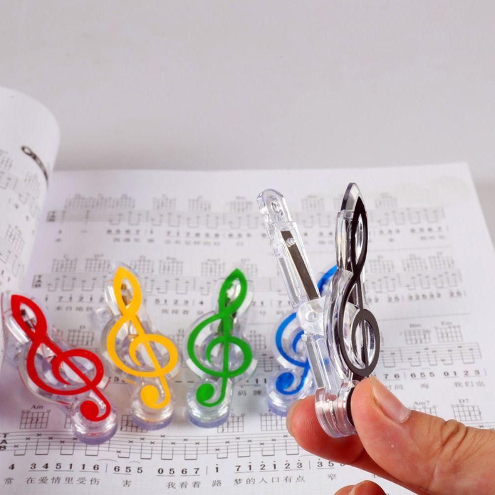 Book Clip Musical Book Note Clip Sheet Clip Music Score Clip Music Accessories   Decorative Paper