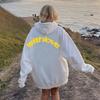 Oversized Drop Shoulder Hooded Sweatshirt Men Women Loose Fit Sporty Casual Cotton Blend Pullover With Side Pockets