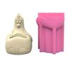 Cute Hen Pen Holder Silicone Molds Table Ornament Mould Plaster Making Succulent Planter Mold  Craft Home Decorations