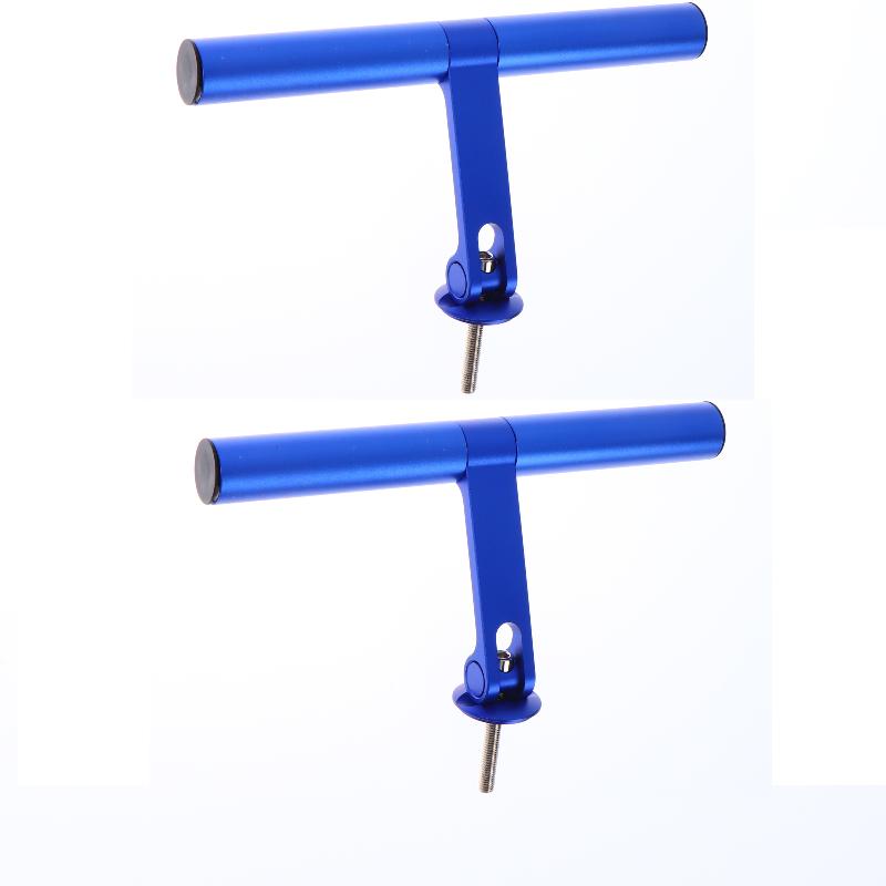 Adjustable Metal Handlebar Extension for Bicycle Perfect Mount for Camera and Light