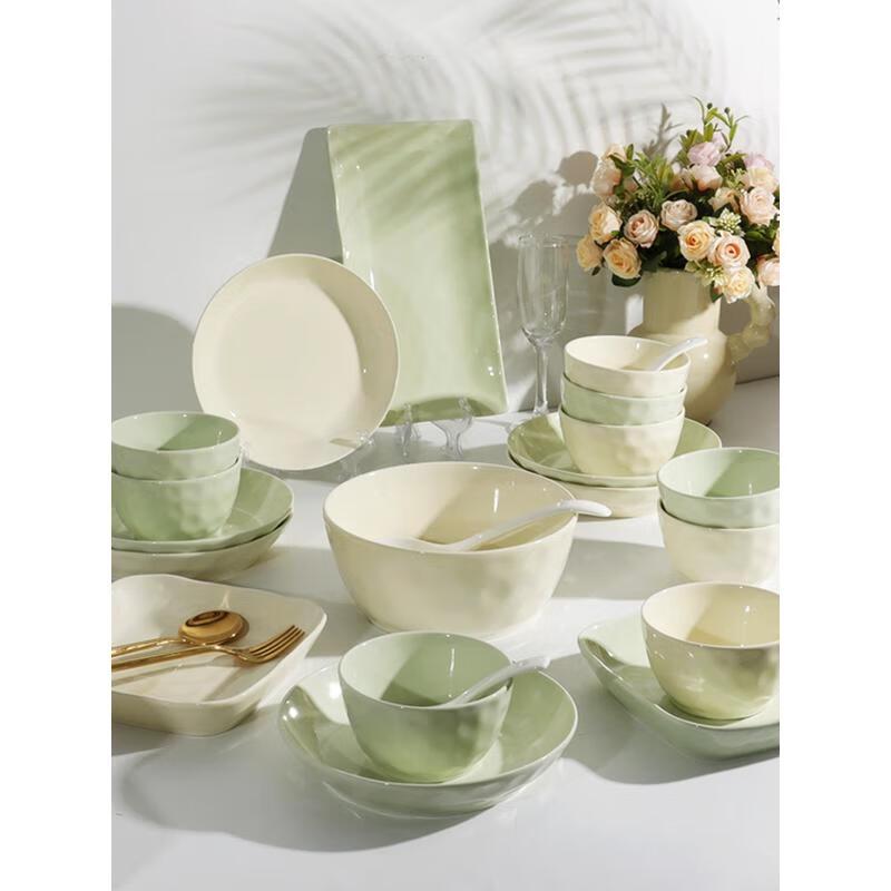 HANDUNYOU Minimalist Ceramic Dinnerware Set