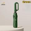 Automatic Folding Umbrella with Buckle Handle Uv Protection Umbrellas Waterproof Windproof Dual Use of Rain and Light Rain Gear