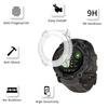 Case Compatible Garmin Instinct 3 50mm - Rigid Protection Smartwatch Transparent Case Tempered Glass Screen Phonillico®