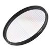 77mm Rainbow Streak Lens Filter Special Effects Anamorphic Optical Glass Filter for DSLR Cameras