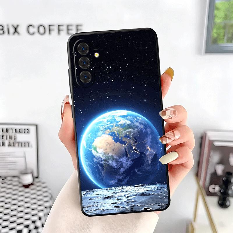 Звезды Земли Космос Вселенная Мягкий чехол для телефона для Samsung A17 A37 A57 A16 A26 A36 A56 A15 A25 A35 A55 A14 A24 A34 A54 A13 A23 A33 A