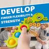 Caterpillar Ladybug Montessori Fidget Popper Sensory Baby Toys for 10+ Months, Fine Motor Skill, Travel Toys Stress Relief gift