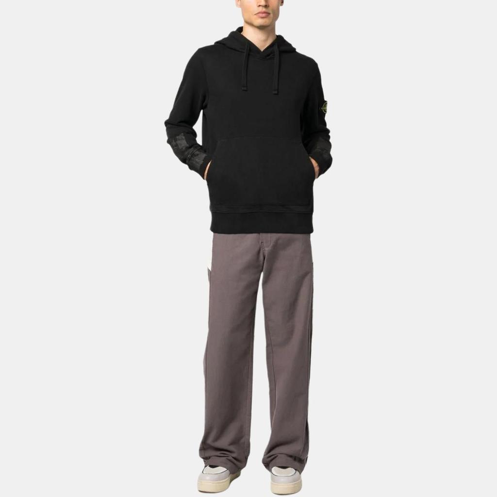 STONE ISLAND Толстовка 'Черная' Мужская 791567461-V0029