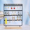 New 5-layer 100 Hole Jewelry Rack For +earrings Earrings Storage Necklace Rack Ring Bracelet Jewelry Rack