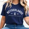 Netherlands Shirt, Dutch Windmill T-shirt - Unisex