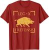 Legio X Fretensis Boar Emblem RoUnisex Legion TShirt Short Sleeve Casual 100 Cotton T Shirt