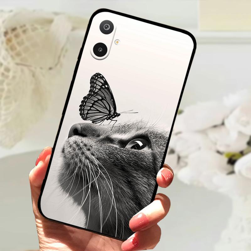 Чехлы для телефонов Samsung A16 F06 M06 F16 M16 5G Мягкий ТПУ Задняя крышка Для Galaxy A06 4G Модный Крутой Ударопрочный Силиконовый Чехол Funda