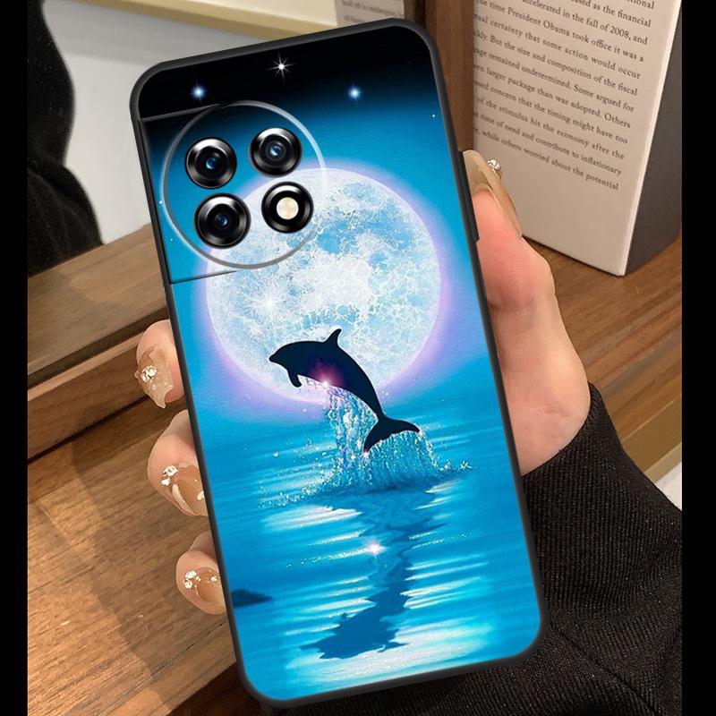Dolphin Case For OnePlus Nord 5 CE 2 3 4 Lite N20 N30 OnePlus 15 R 13R 12R 10T 13T 10 11 12 13 Cover