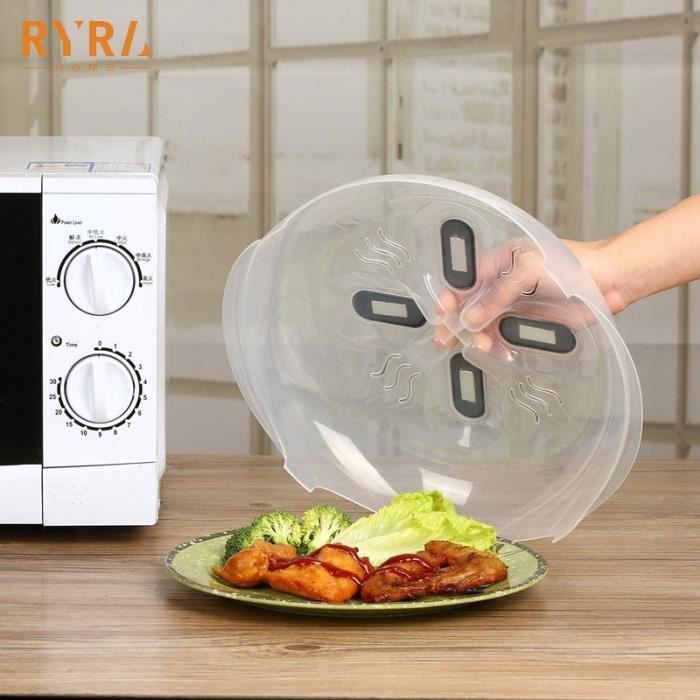 Color 1pc Magnetic Anti-Splatter Cover for Microwave, Food Splatter Guard