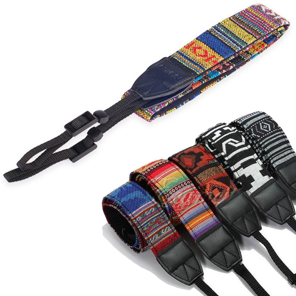 Ремень на шею и плечо с рисунком этнических меньшинств для зеркальных камер Canon Nikon Sony, аксессуары для фотосъемки.