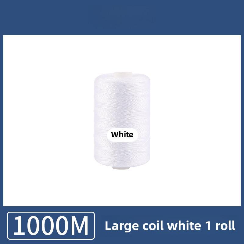 1000 ярдов ниток для бытового шитья: Полиэстер, цветная ручная работа, тонкая катушка