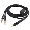 ABUO-Кабели для гарнитуры Sennheiser Запасные кабели для гарнитуры Sennheiser PC 373D, GSP350, GSP500 и GSP600 G4ME ONE Двойной штекер