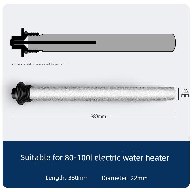 Подходит для электрического водонагревателя Haier Commander Магниевый стержень 40/50/60/80 л Аксессуары Литой тип Сливное отверстие Анодный стержень
