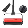 Carpet Floor Sweeper Manual 170mm Width Sweeping Paths Red