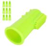 10PCS Silicone Soft Pet Finger Toothbrush Green Teeth Cleaning Tool for Cats DogsGreen