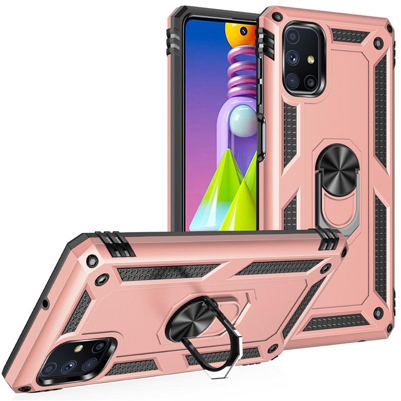 Для Samsung Galaxy M51 M32 M02 M21 2021 автомобильный магнитный держатель для защитного кольца подставка чехол для телефона для M31 M21 M01 M12 задняя крышка