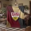 VfB Stuttgart Football Print Flannel Blanket Soft Warm Sofa Bed Throw Blanket For Home Office Bedroom