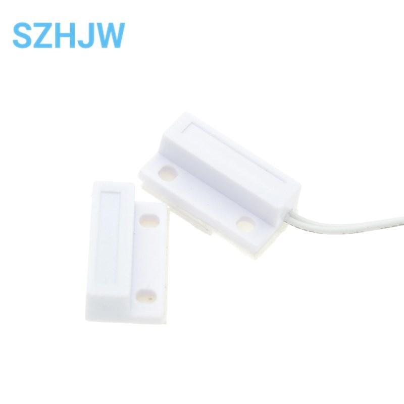 1-10PCS MC-38 Wired Door Window Sensor Magnetic Switch Home Alarm System Detector Reed Switch