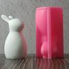 Long Ear Rabbits Animal Silicone Molds for Candle Soap Chocolate Candy Cement Gypsum Silicone Molds Easy to Demold