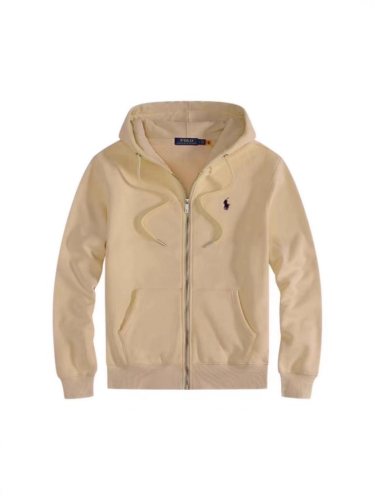 Унисекс свободная толстовка 2025: Однотонный повседневный кардиган на молнии с вышивкой маленькой лошади