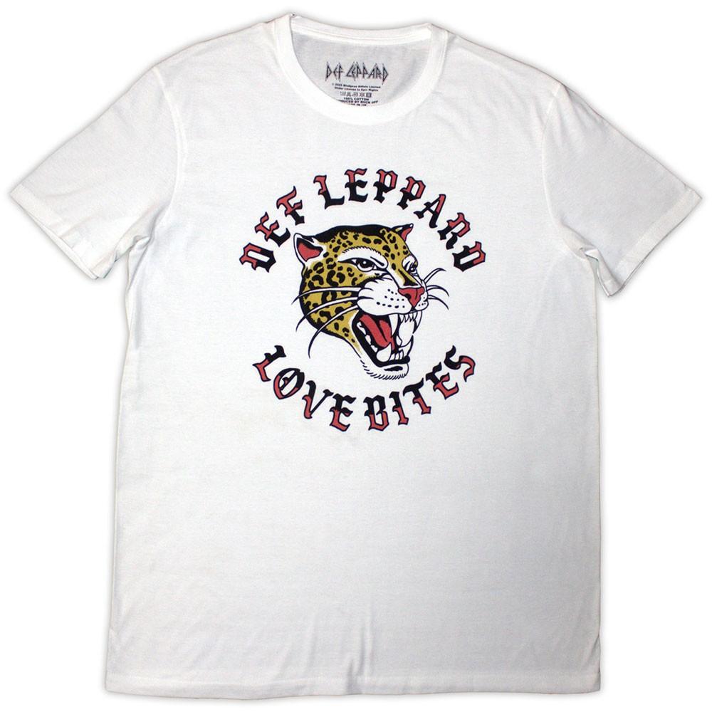 Def Leppard Love Bites Circle Unisexs TShirt Unisexs