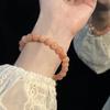 Imitation Sunstone Women's Plain Ring Bracelet Light Luxury Personalized Student Game Bracelet Bracelet Jewelry