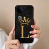 Чехол для Vivo V50 V40 V30 Lite V20 V21 V30e Модные чехлы для телефона с короной и буквами Защитная пленка для экрана Жидкий силикон Пылезащитный чехол для Vivo Бампер