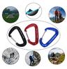 Boundless Voyage 12kN Small 7075 Aluminum for and Available In 3 Colors BV1026 Carabiner, High-Strength (1200KG) D-Ring, Alloy, Ultra-Lightweight,
